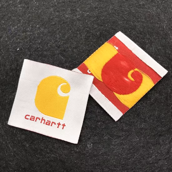 Guangzhou Wholesale Custom High Quality Factory Colorful Clothing Woven Label