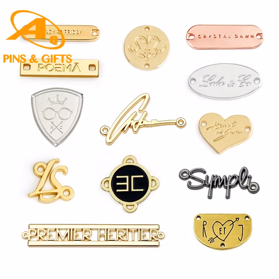 Bekleidungszubehör, individuelles Logo, private Pflege, Wärmeübertragung, Schuh, PVC, TPU, Gummi, PU, ​​Markenetikett, Silikon, Leder, Jeans, Stoffgröße, Stoff, Metall, gewebte Kleidungsetiketten