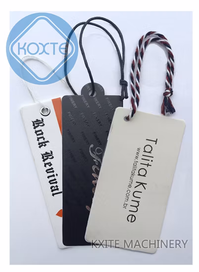 Kleider-Hangtag, Kleidungs-Hangtag aus Kraftpapier, Zertifikat, Farbkarte, Kleidungs-Hangtag-Etikett