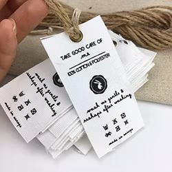Großhandel Kleidungsstück Custom Swing Hangtags für Kleidung Hemd Schuhe Taschen